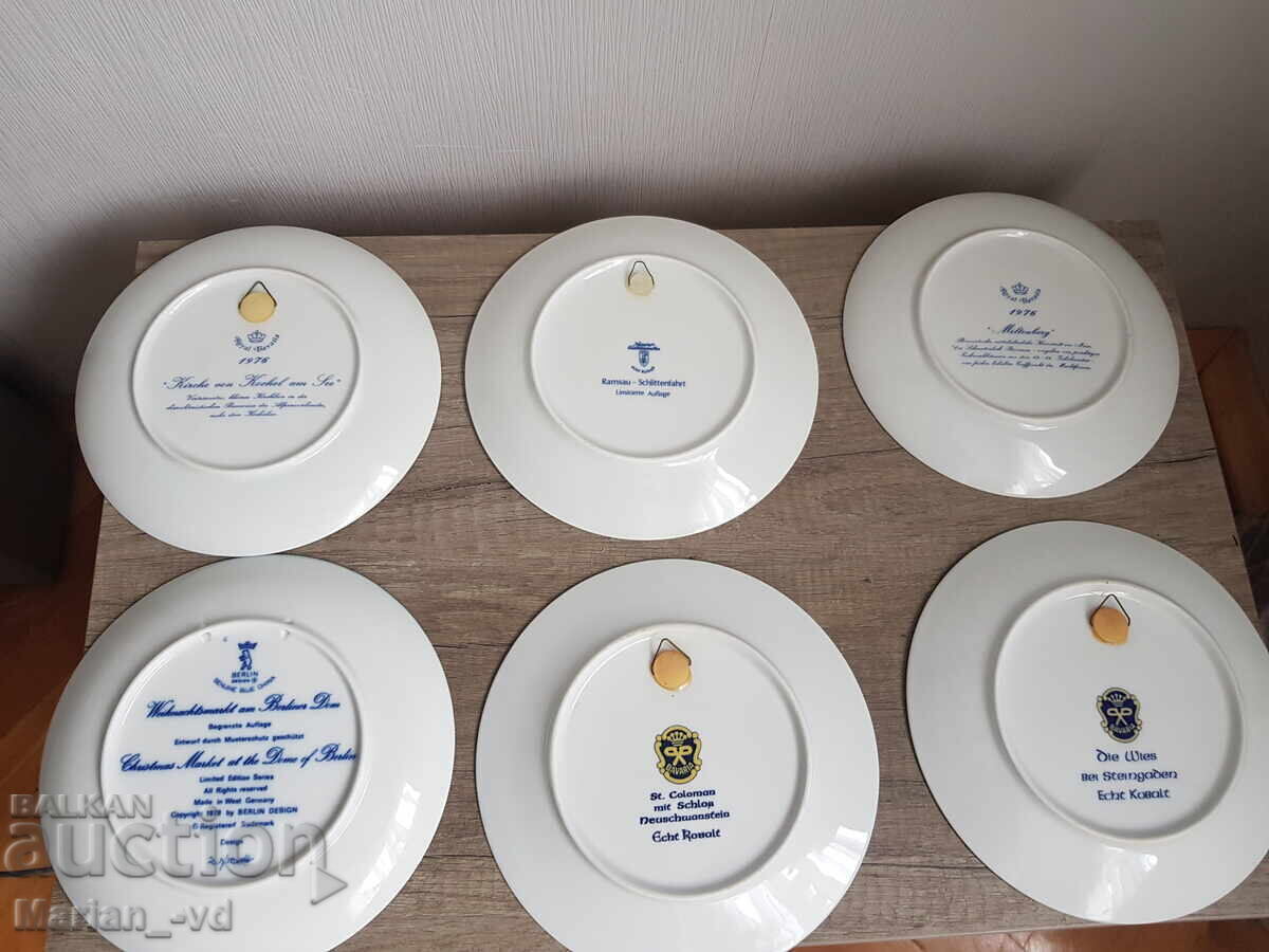 Delivery of Royal Bavaria Porcelain Wall Plates