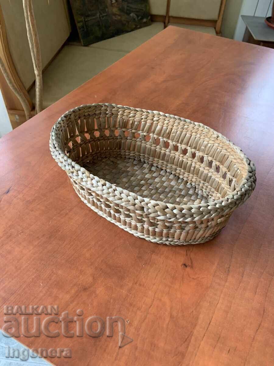 COȘ FRUCTIER COȘ DE PÂINE PLETIT