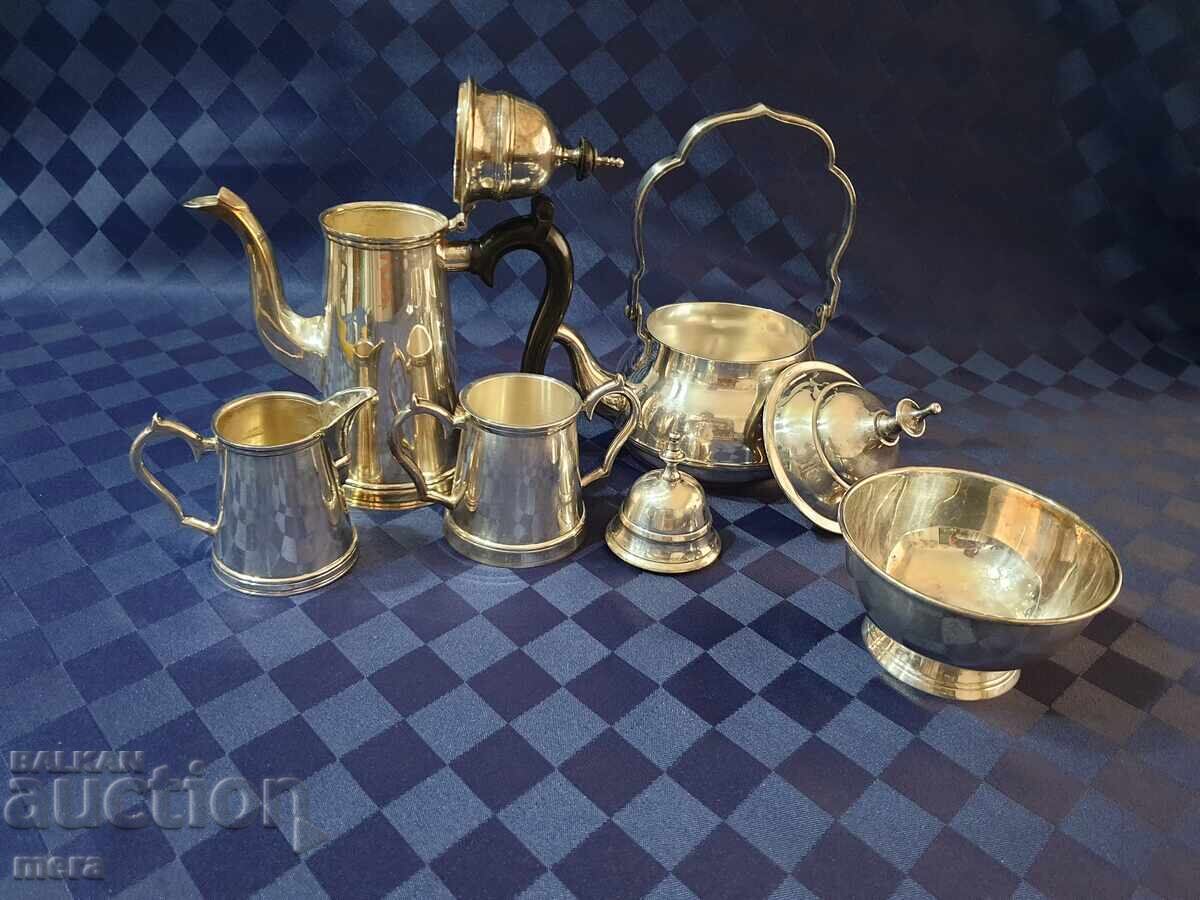 Delivery of Massive Silver-Plated Service - 5 Pieces