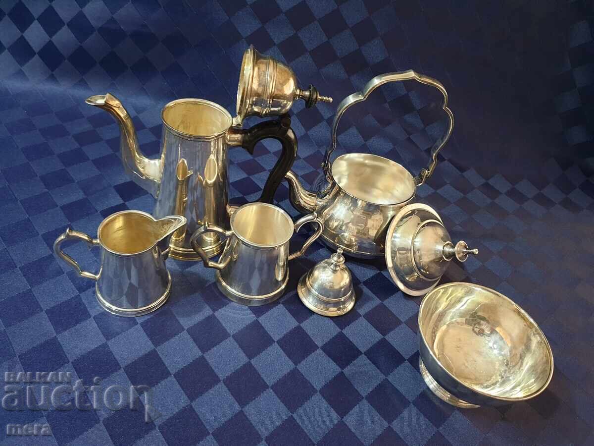 Massive Silver-Plated Service - 5 Pieces - 5
