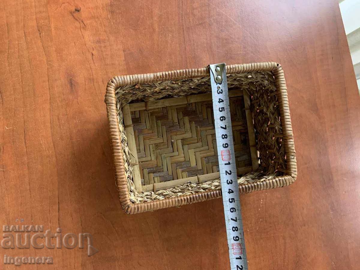 COȘ PANER VAS ÎMPLETIT UNIC - 5