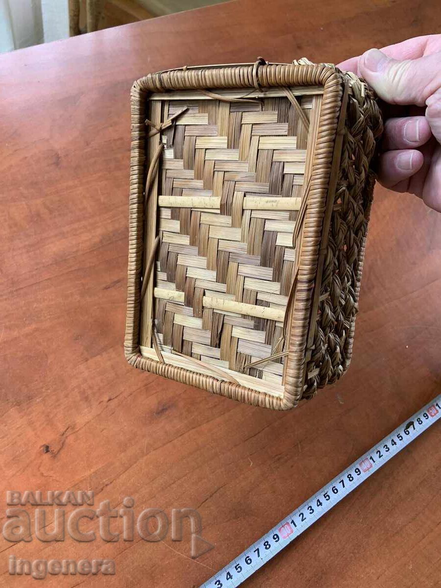 COȘ PANER VAS ÎMPLETIT UNIC - 6