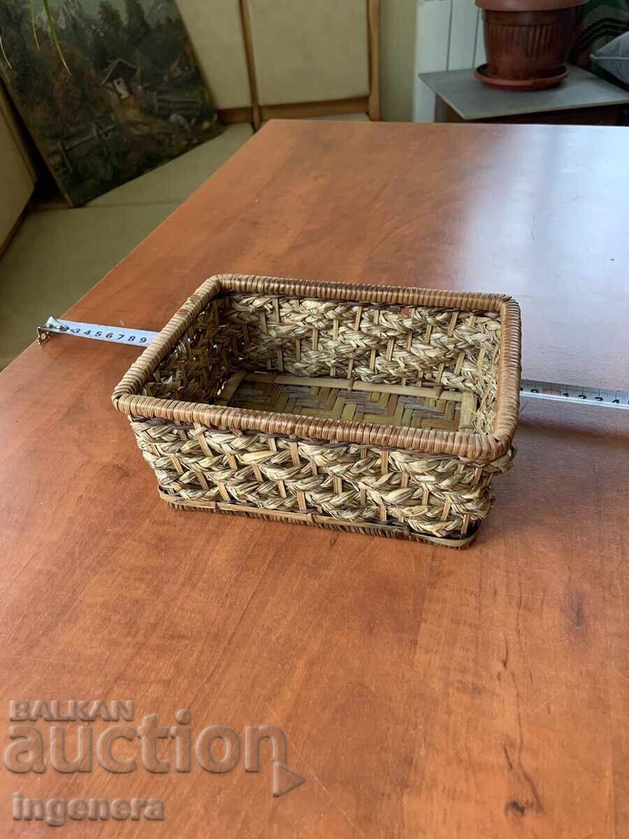 COȘ PANER VAS ÎMPLETIT UNIC