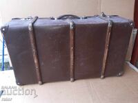 Valiză mare, veche și frumoasă TURIST - Regatul Bulgariei