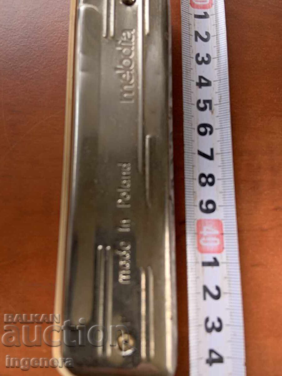 HARMONICĂ INSTRUMENT MUZICAL PĂSTRAT - POLONIA cu preț 9.00 BGN | € 4.60