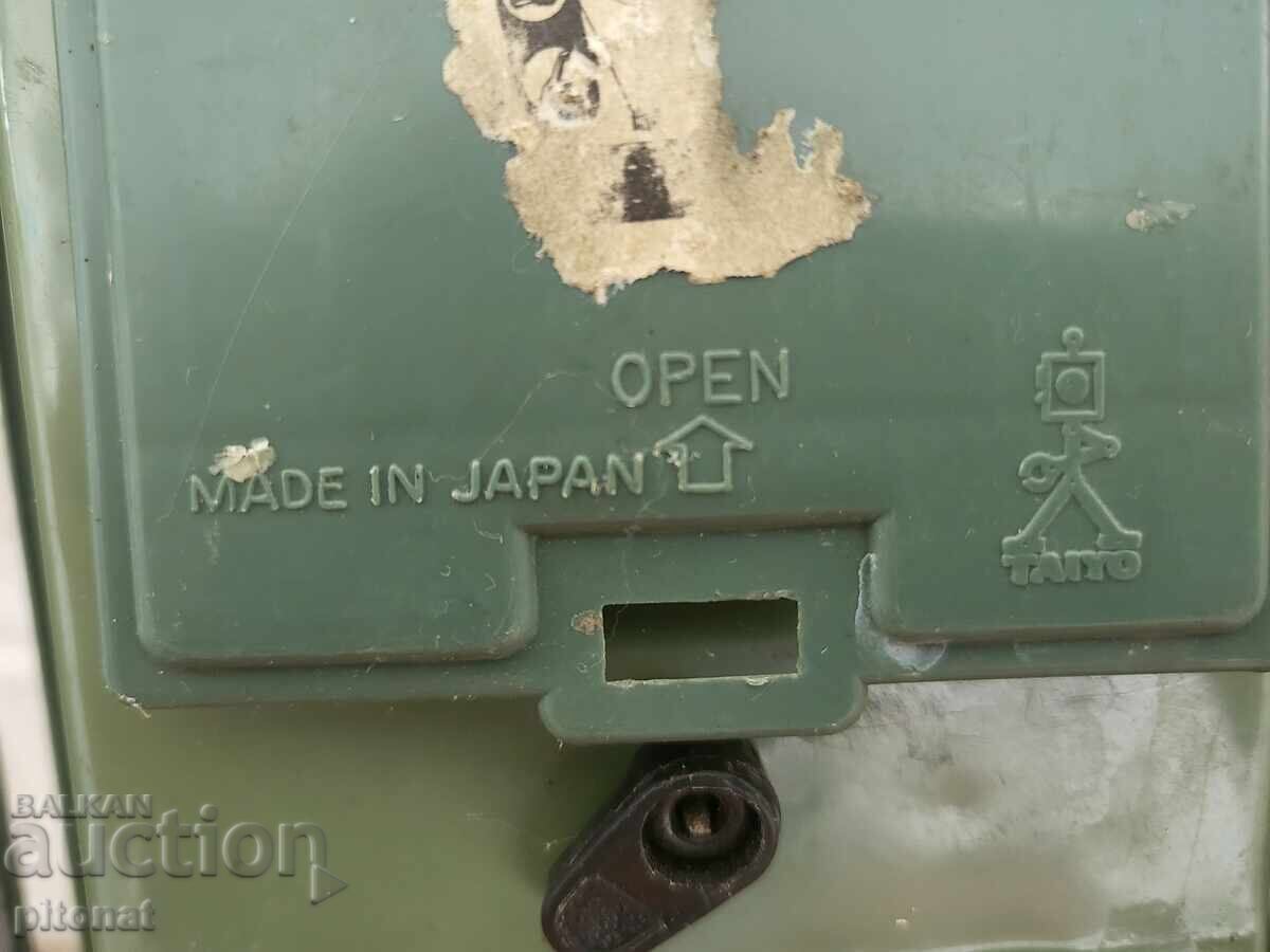 Παράδοση Παλιό τενεκεδένιο παιχνίδι τανκ TAIYO JAPAN Παράδοση Παλιό τενεκεδένιο παιχνίδι τανκ TAIYO JAPAN