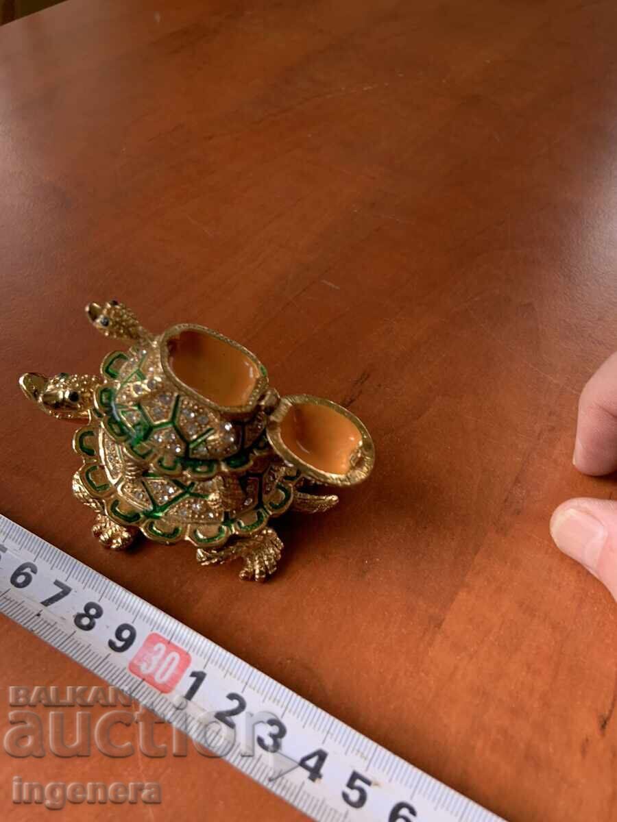 ΣΟΥΒΕΝΙΡ ΚΟΥΤΙ ΚΟΣΤΕΝΟΥΡΚΑ ΤΡΟΪΚΑ ΤΡΙΑ ΕΠΙΠΕΔΑ ΚΑΙΝΟΥΡΓΙΟ ΜΕΤΑΛΛΙΚΟ - 90Χ60MM - 5