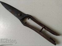 Παλιό σφυρήλατο ψαλίδι, σφυρήλατο σίδερο