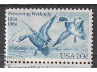 Καθαρή μάρκα Fauna Πουλιά Πάπιες 1984 από ΗΠΑ