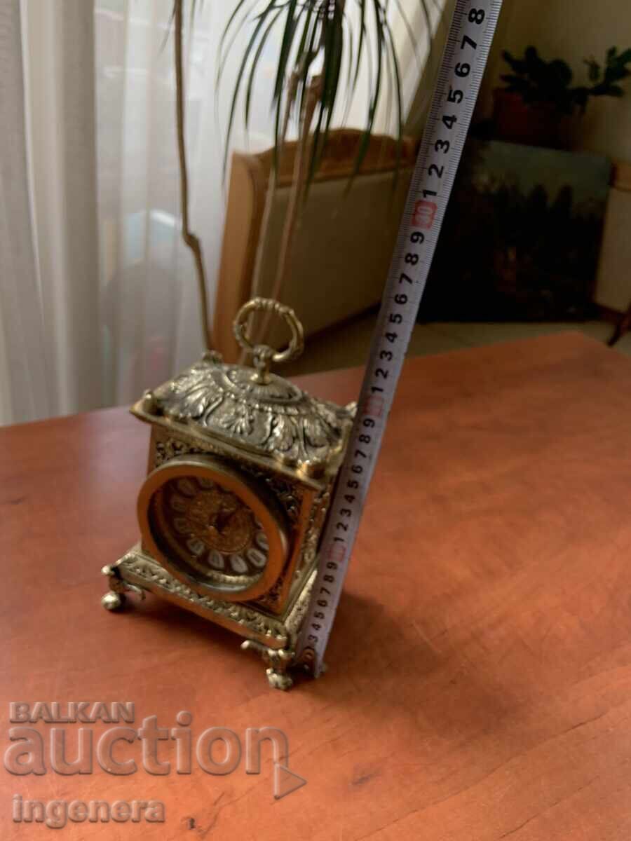 Δημοπρασία ΡΟΛΟΓΙ ΚΟΥΤΙ ΧΑΛΚΟΣ ΔΙΑΚΟΣΜΗΤΙΚΑ ΣΤΕΡΕΗ ΕΚΧΥΛΙΣΗ - 2200 ΓΡ