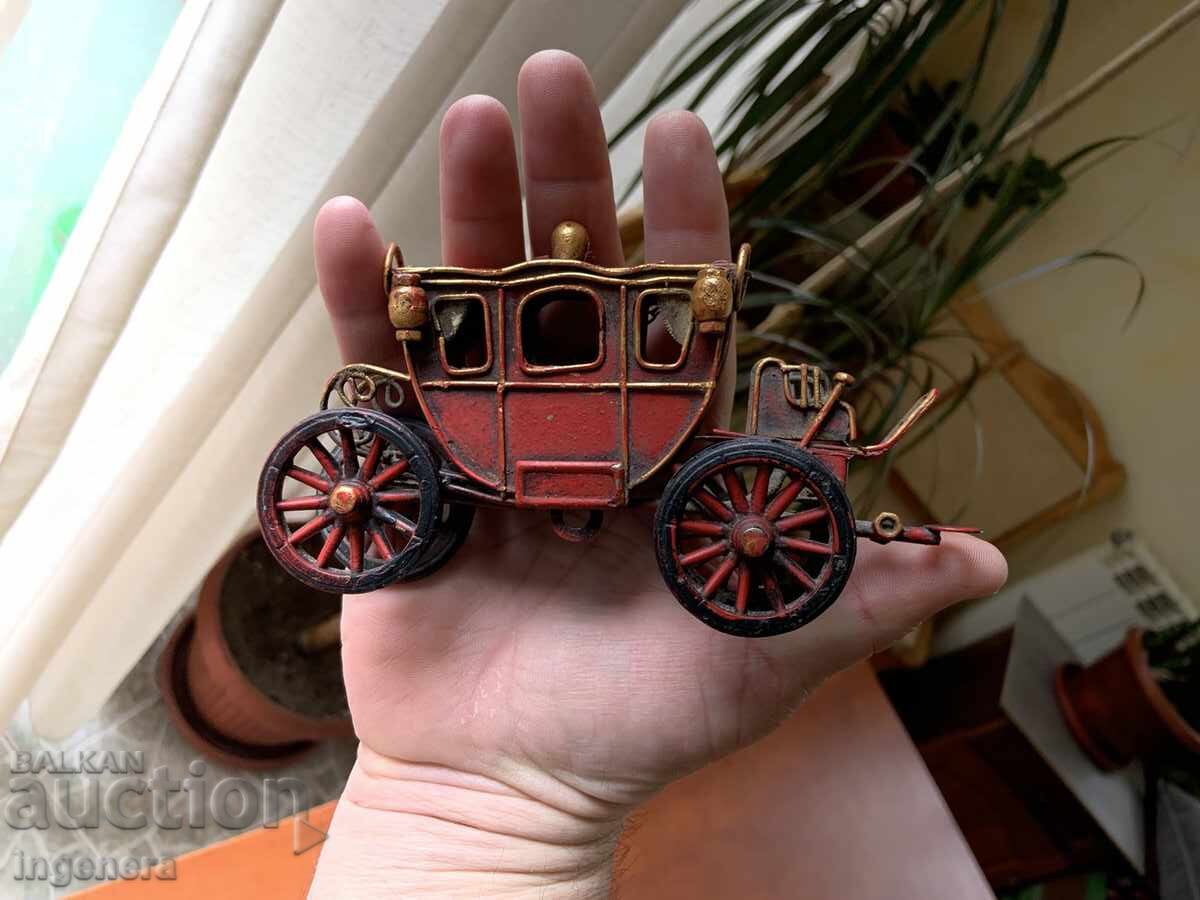 Delivery of Stroller Souvenir Metal Antique Retro Car Carriage
