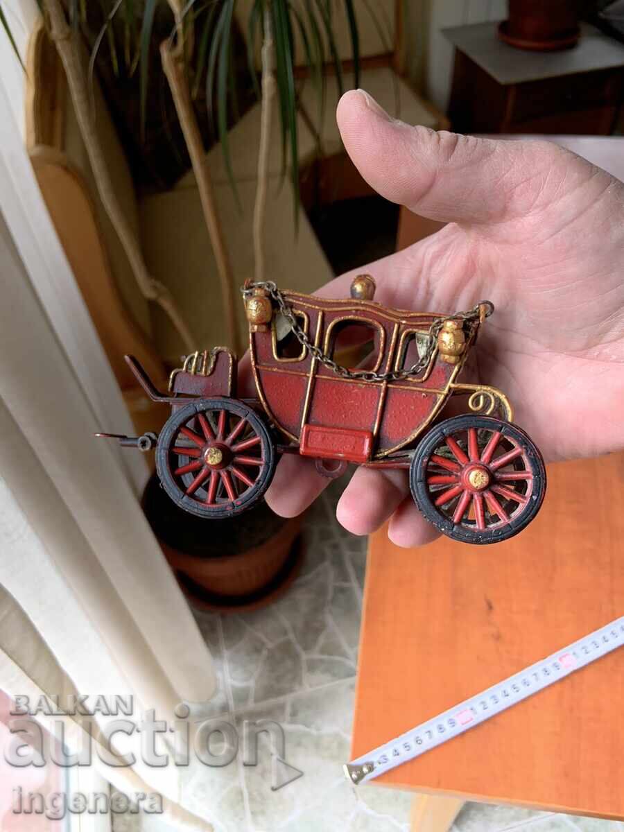 Stroller Souvenir Metal Antique Retro Car Carriage - 6