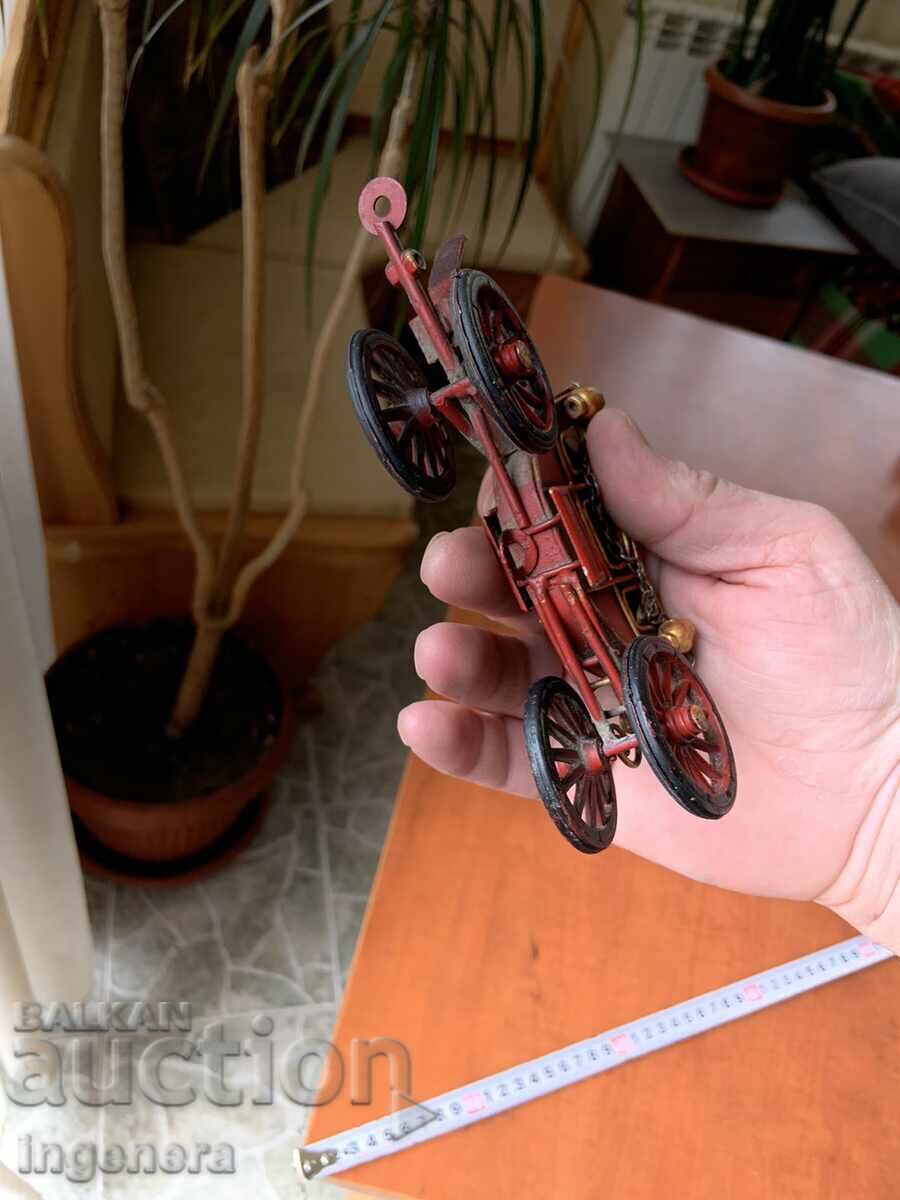 Stroller Souvenir Metal Antique Retro Car Carriage - 7