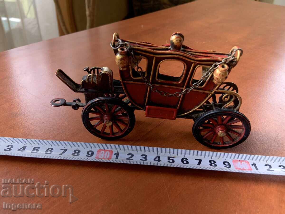 Stroller Souvenir Metal Antique Retro Car Carriage