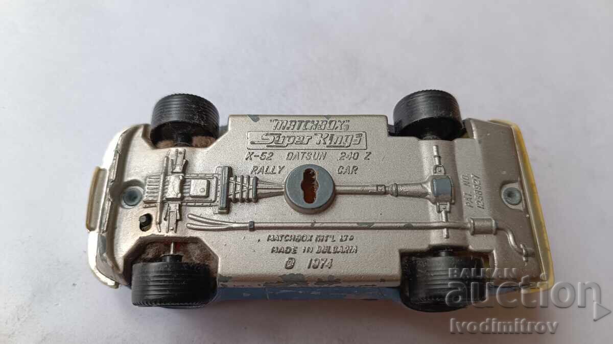 Model DATSUN 240 Z 1974 MATCHBOX Made in Bulgaria - 6 Model DATSUN 240 Z 1974 MATCHBOX Made in Bulgaria - 6