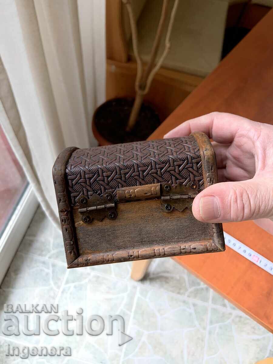Wooden Box Jewelry Case - 6