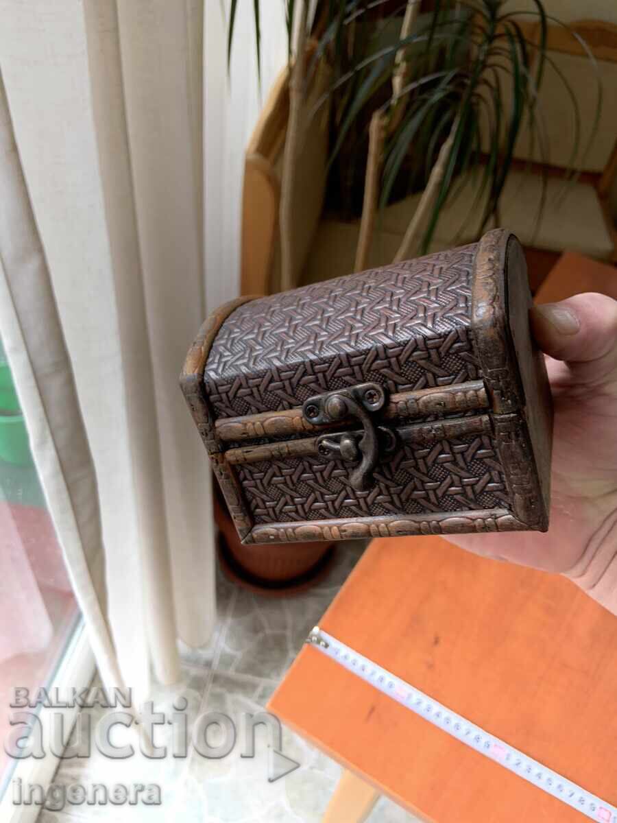 Wooden Box Jewelry Case