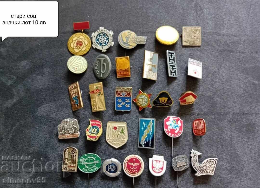 Insigne vechi socialiste