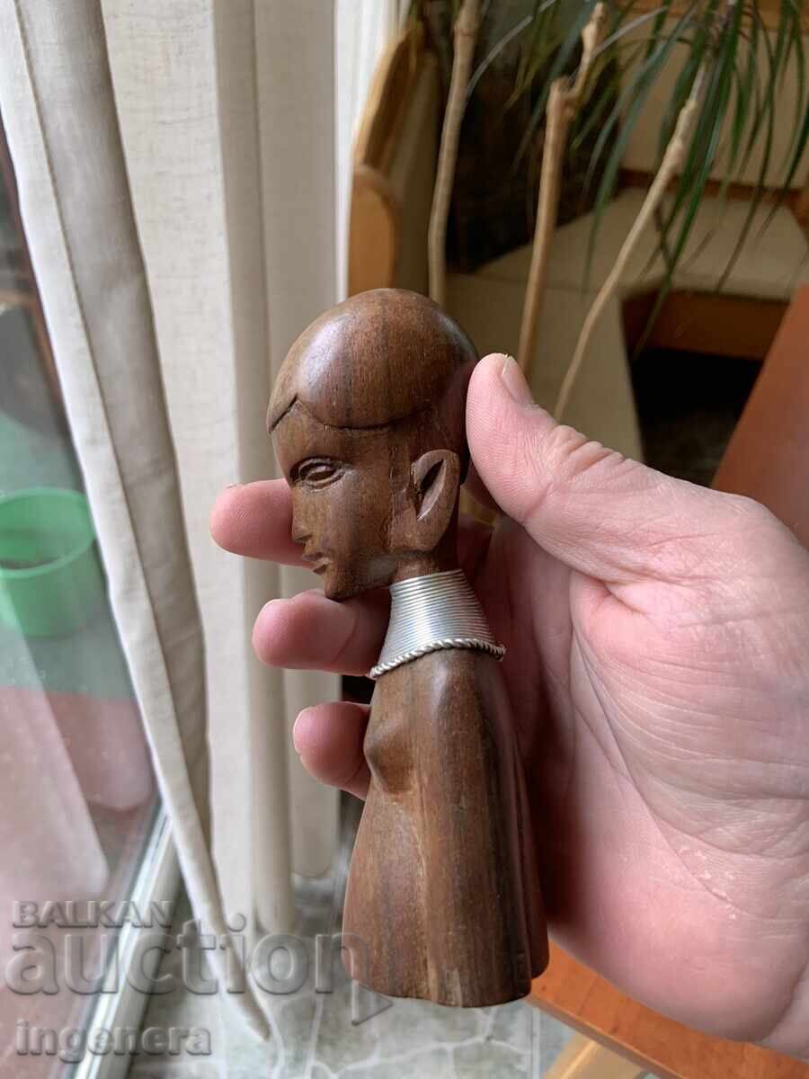 Аукцион СТАТУЕТКА ФИГУРА СКУЛПТУРА ДЪРВО ОБКОВ