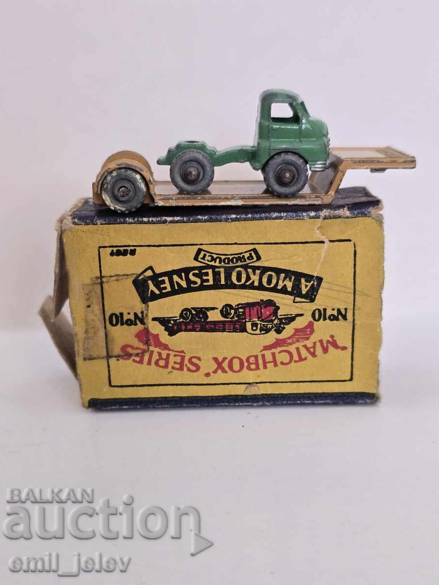 MATCHBOX LESNEY - 27A Low Loader 1956 god με τιμή 45.00 BGN | € 23.01 MATCHBOX LESNEY - 27A Low Loader 1956 god με τιμή 45.00 BGN | € 23.01