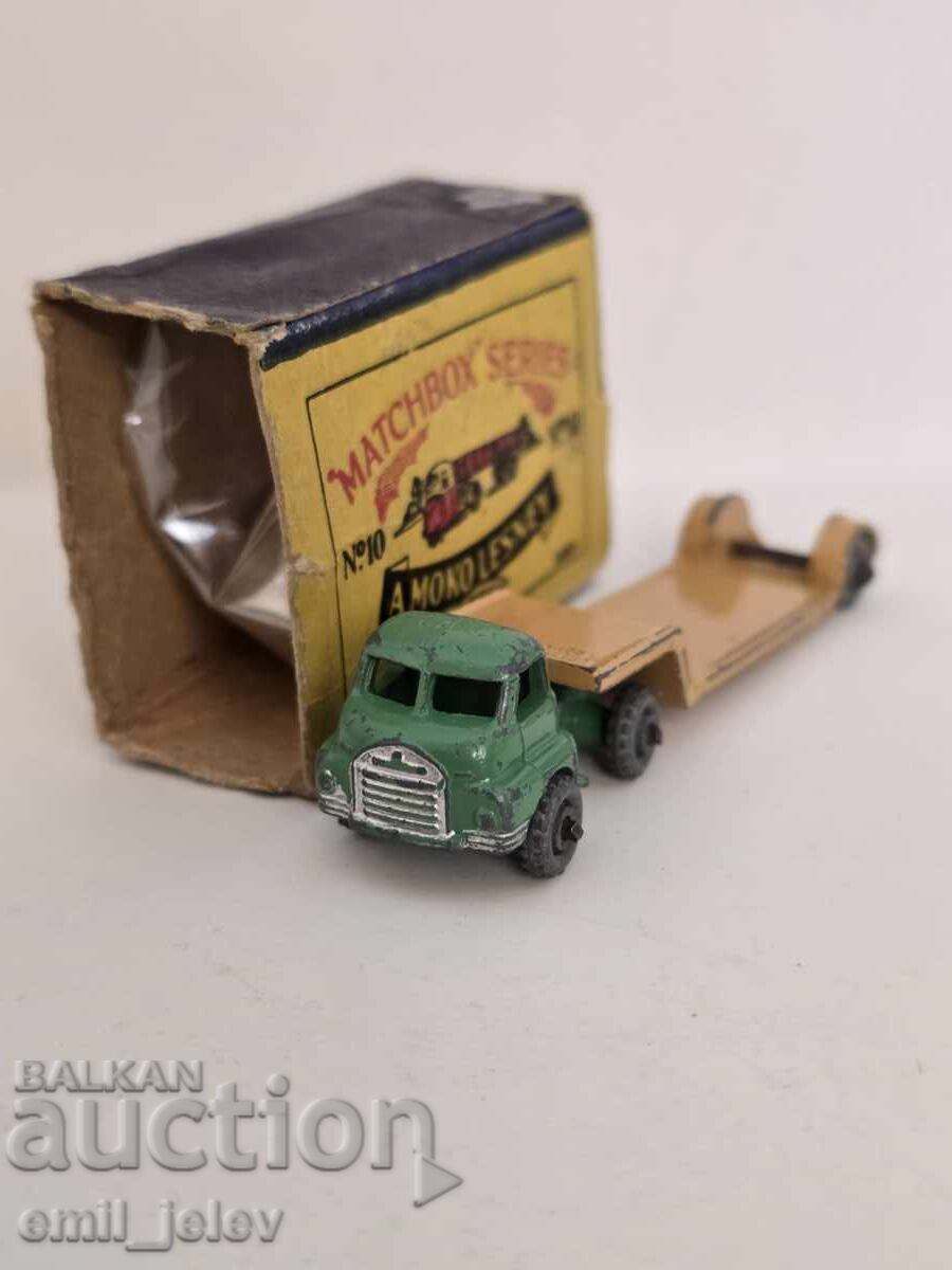 Παράδοση MATCHBOX LESNEY - 27A Low Loader 1956 god Παράδοση MATCHBOX LESNEY - 27A Low Loader 1956 god