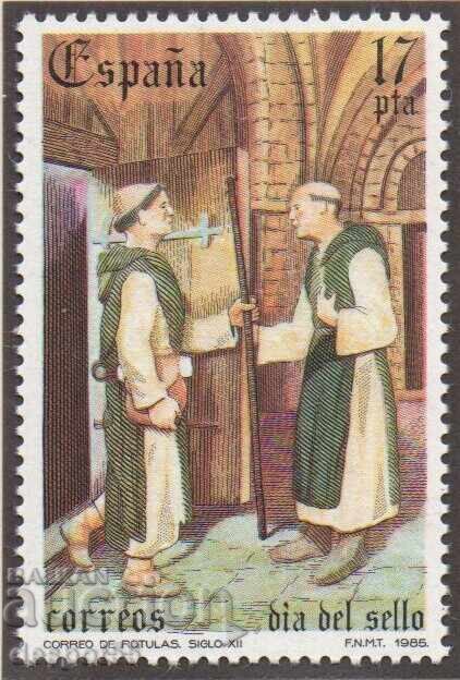 1985. Spania. Ziua timbrului poștal.