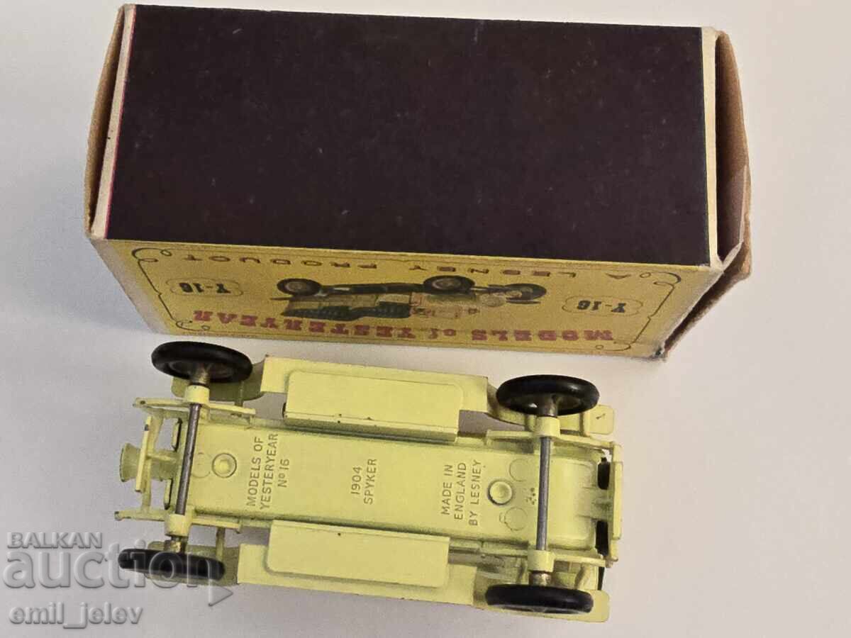 MATCHBOX LESNEY-YESTERYEAR Y-16 SPIKER 1904 god - 6 MATCHBOX LESNEY-YESTERYEAR Y-16 SPIKER 1904 god - 6