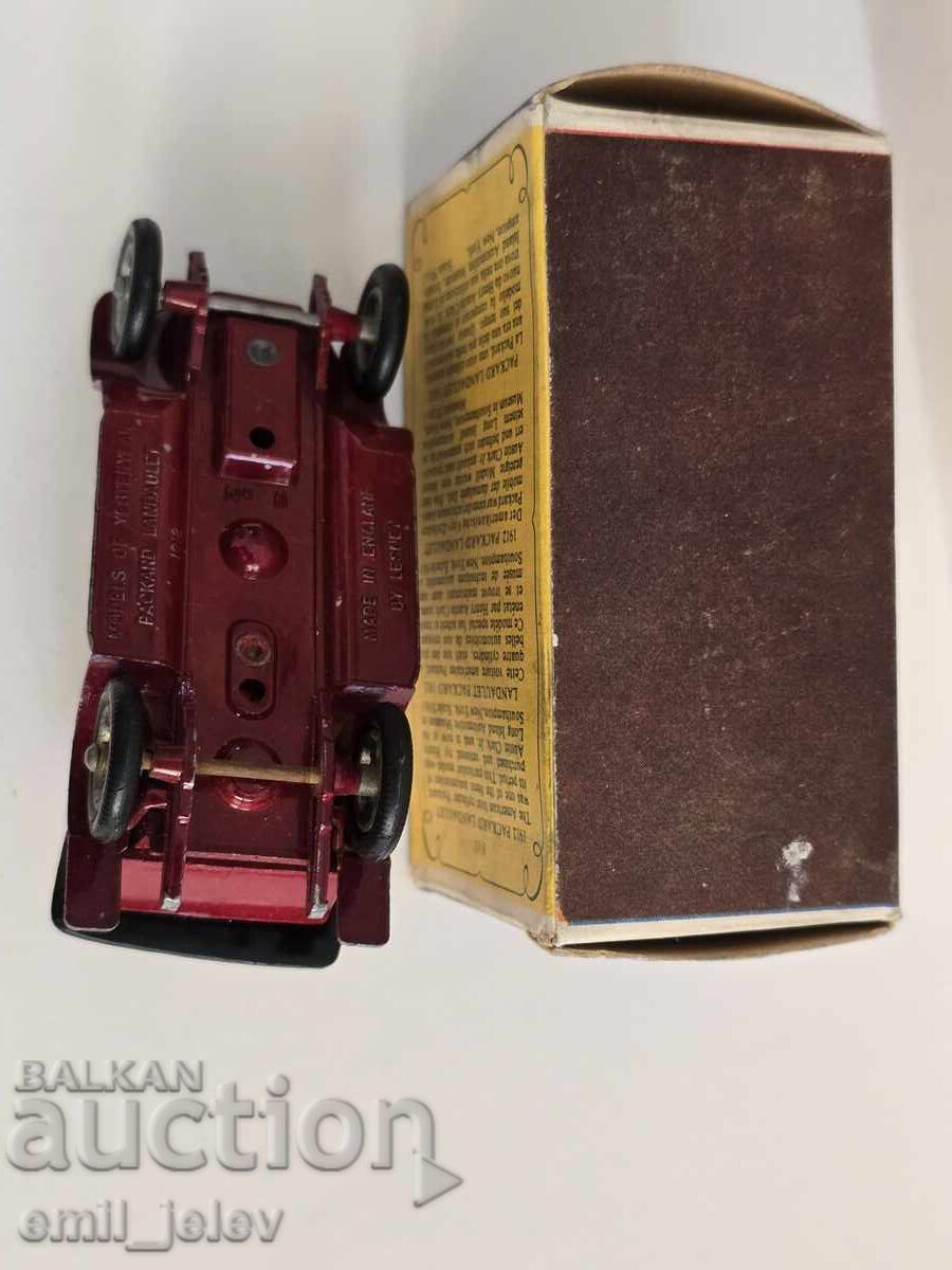 MATCHBOX LESNEY-YESTERYEAR Y-11 PACKARD LANDAULET 1912 г - 6 MATCHBOX LESNEY-YESTERYEAR Y-11 PACKARD LANDAULET 1912 г - 6