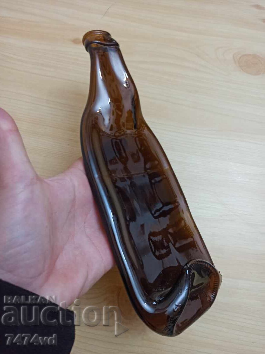 Vintage παρτίδα - επίπεδη αυθεντική λιωμένη γυάλινη μπύρα με τιμή 80.00 BGN | € 40.90