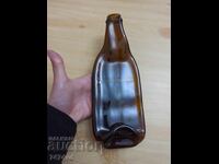 Vintage παρτίδα - επίπεδη αυθεντική λιωμένη γυάλινη μπύρα