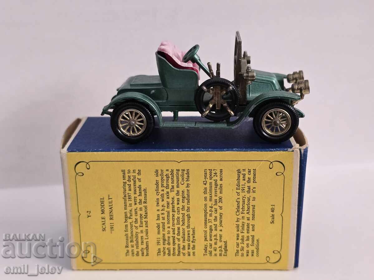 MATCHBOX LESNEY-YESTERYEAR Y-2 RENAULT 1911 με τιμή 35.00 BGN | € 17.90