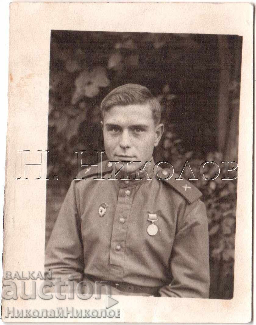 1944 ΡΙΑΔΚΑ ΜΙΚΡΗ ΠΑΛΙΑ ΦΩΤΟΓΡΑΦΙΑ ΒΙΔΙΝ ΣΟΒΙΕΤΙΚΟΣ ΣΤΡΑΤΙΩΤΗΣ Δ759