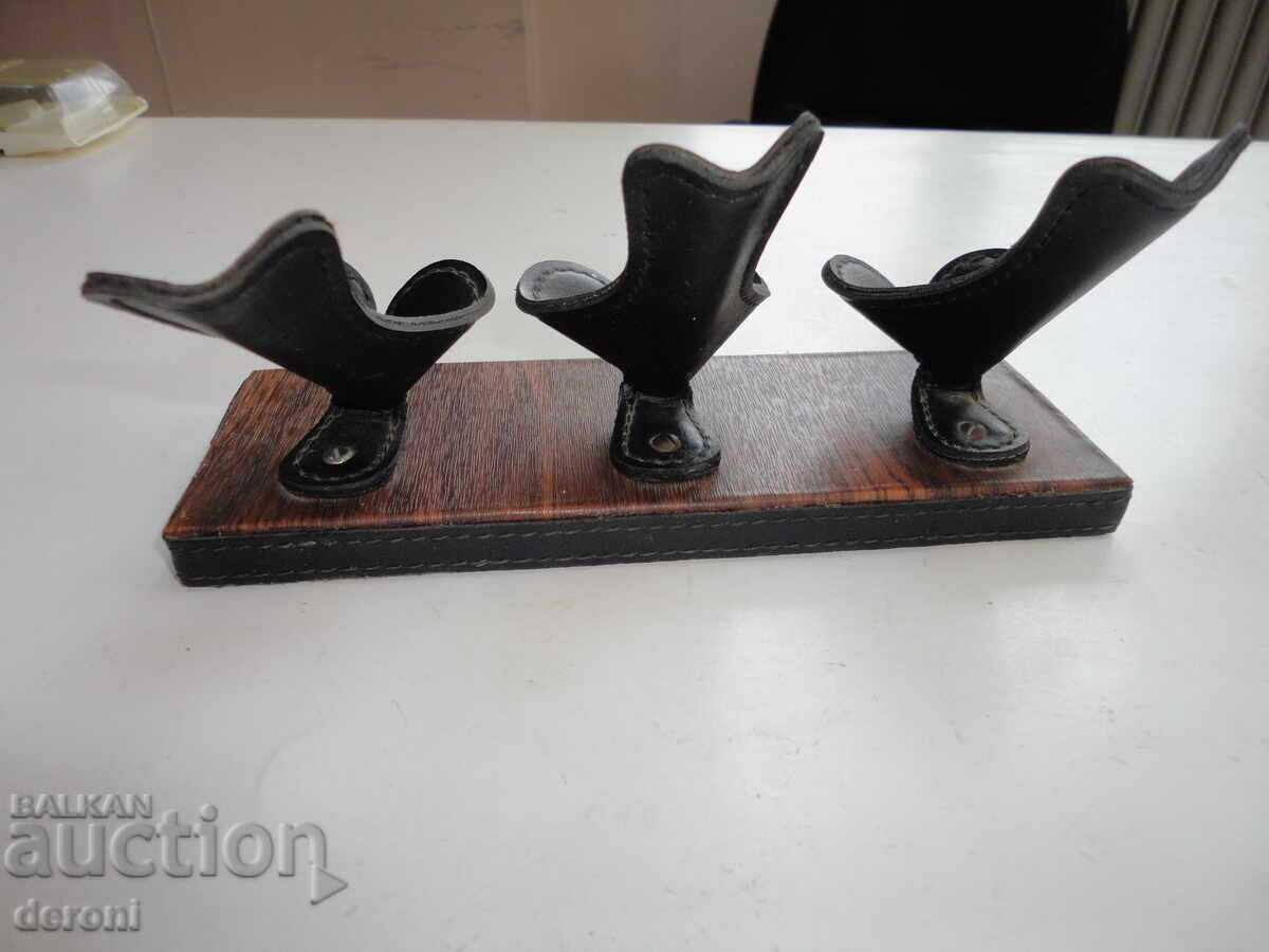 Livrarea Suport de pipă din piele germană incredibil