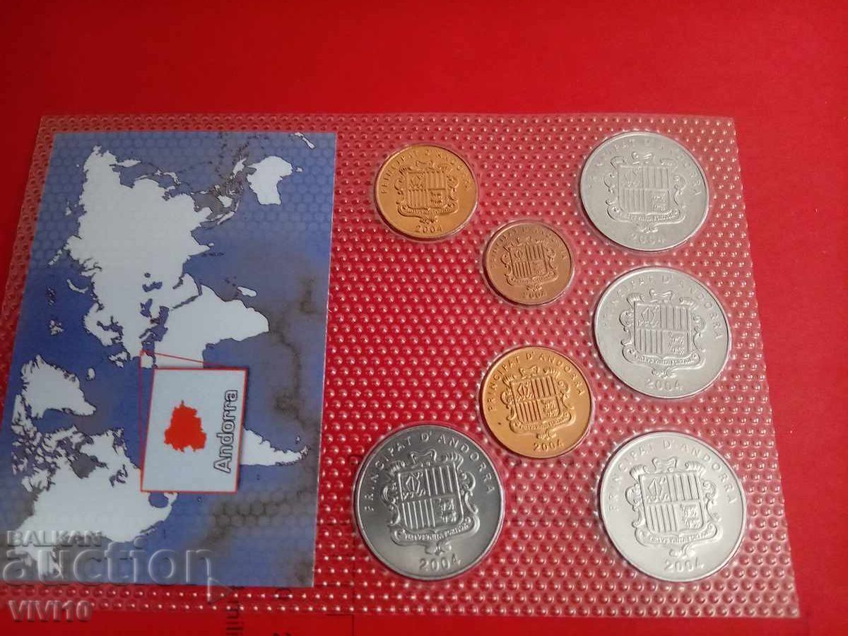 Monede Andorra, set cu preț 30.00 BGN | € 15.34 Monede Andorra, set cu preț 30.00 BGN | € 15.34