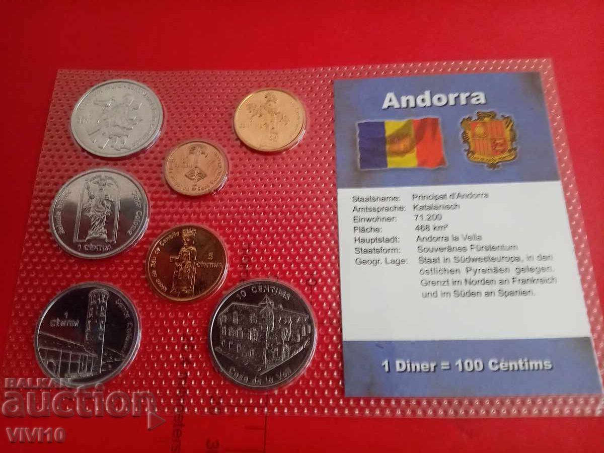 Monede Andorra, set Monede Andorra, set