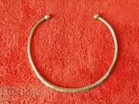 Красиво Сребърно или посребрено колие , ръчна работа