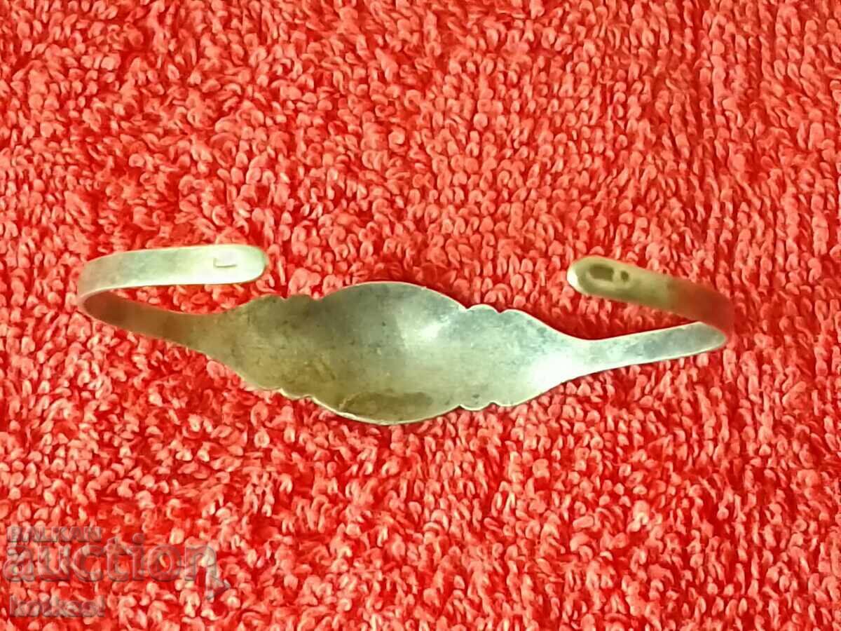 Livrarea Brățară argint veche niello proba 925 marcată URSS