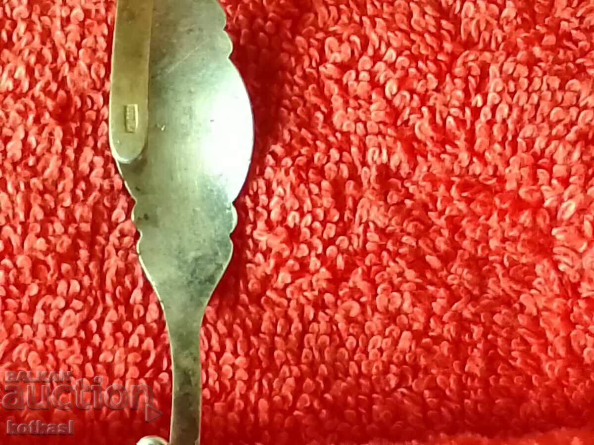 Brățară argint veche niello proba 925 marcată URSS - 5