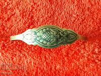 Brățară argint veche niello proba 925 marcată URSS