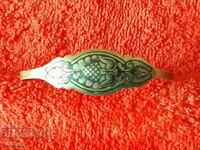 Brățară argint veche niello proba 925 marcată URSS