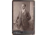 ΠΑΛΙΑ ΦΩΤΟΓΡΑΦΙΑ ΧΑΡΤΟΝΙ ΝΕΟΣ ΑΝΔΡΑΣ ΣΕ ΣΤΟΥΝΤΙΟ Δ773