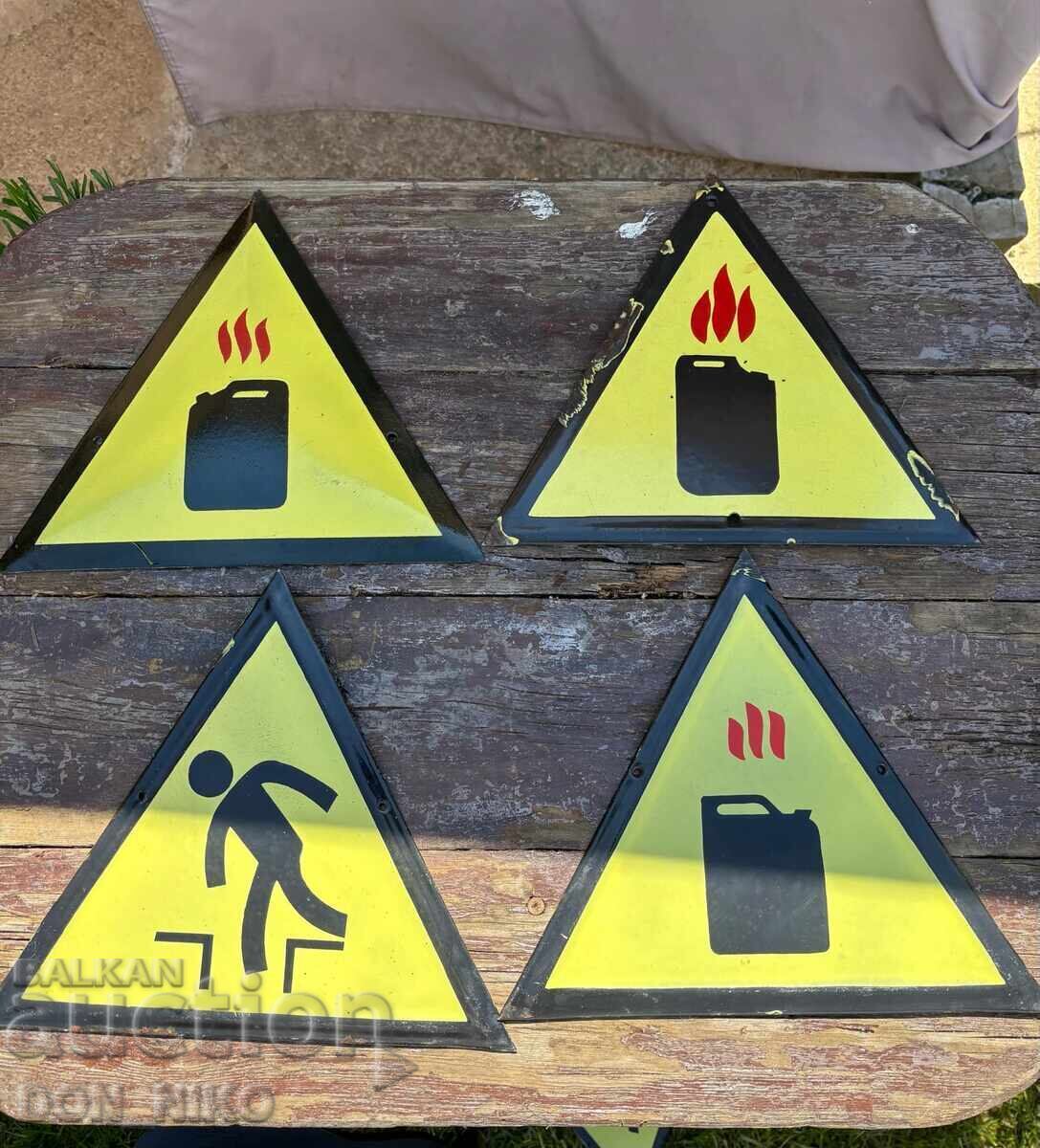 Δημοπρασία Εμαγιέ Πινακίδες 30 Τεμάχια