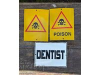 Εμαγιέ Πινακίδες 30 Τεμάχια