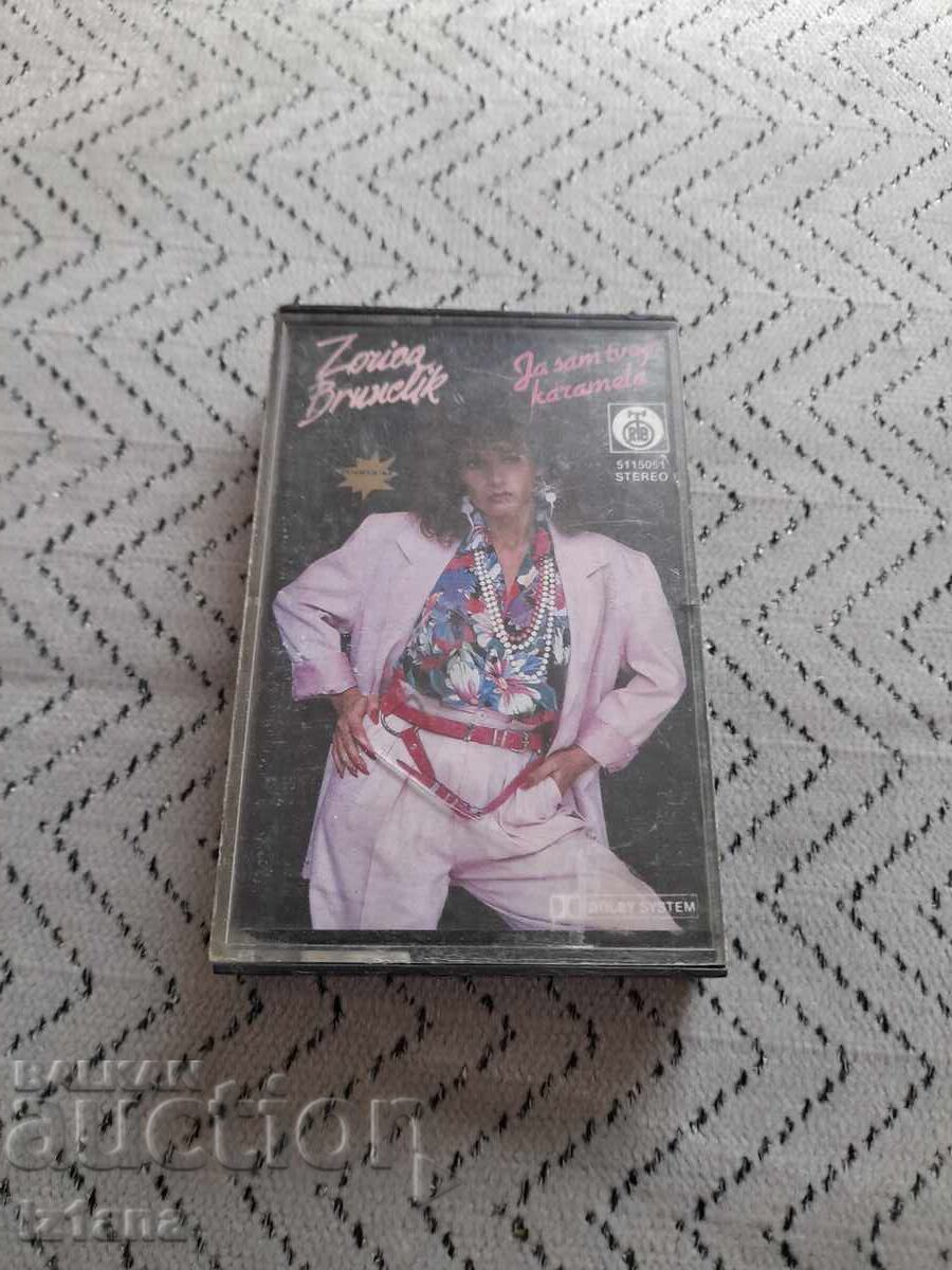 Caseta audio veche, casetă Zorica Brunclik 1985