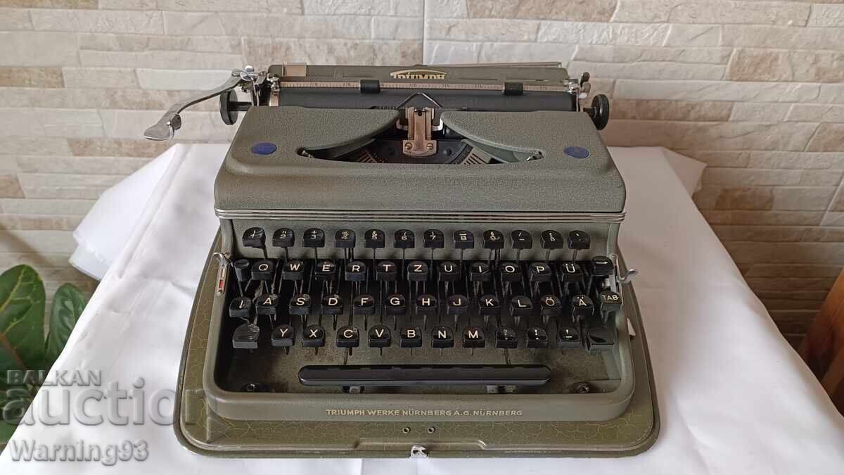 Δημοπρασία Παλιά γραφομηχανή TRIUMPH Perfekt - Germany - 1940"