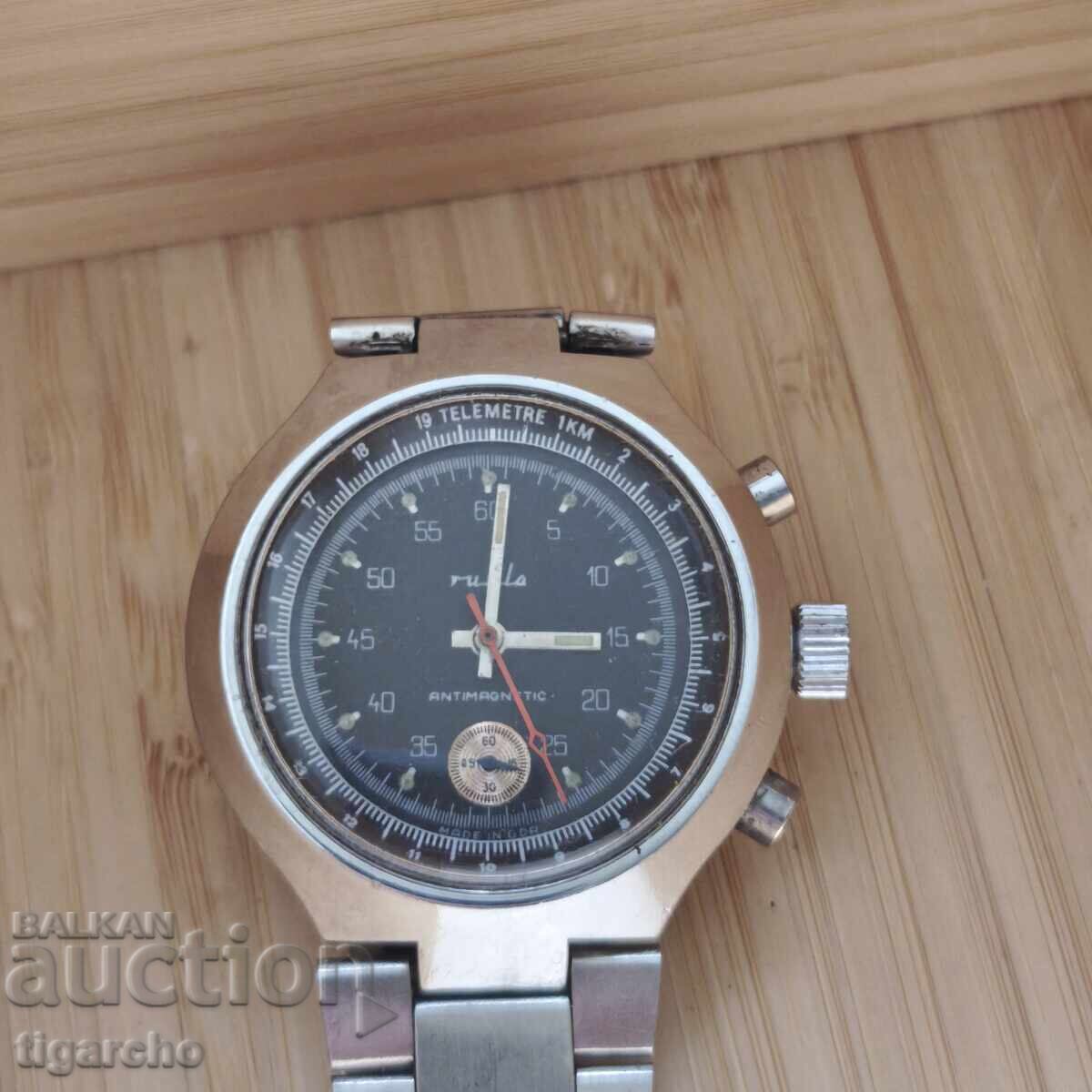 Ceas cu cronograf Ruhla