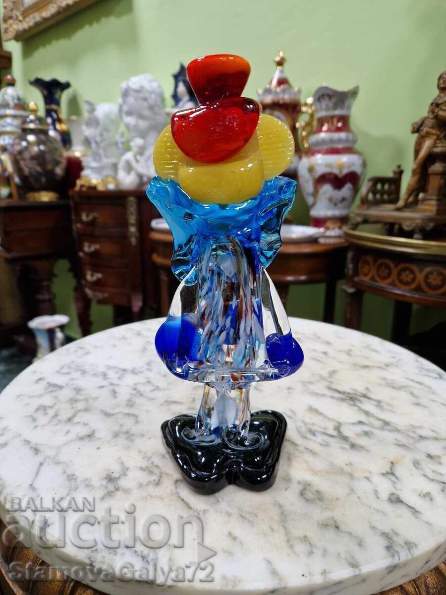 Beautiful Italian Murano clown figure - 6