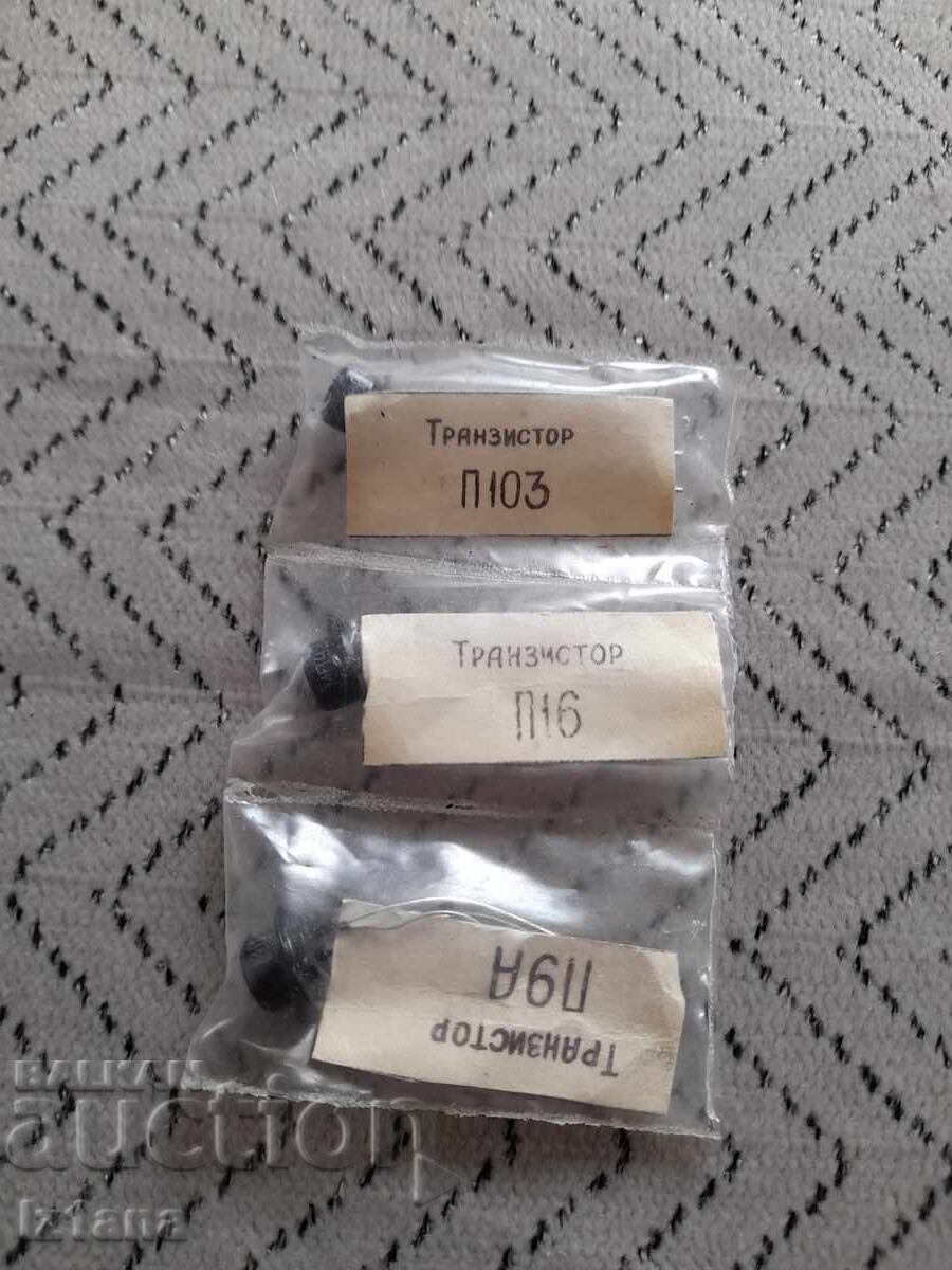 Tranzistori vechi P103, P16, P9A