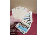 Vintage Heraclio Fournier 54 colored playing cards
