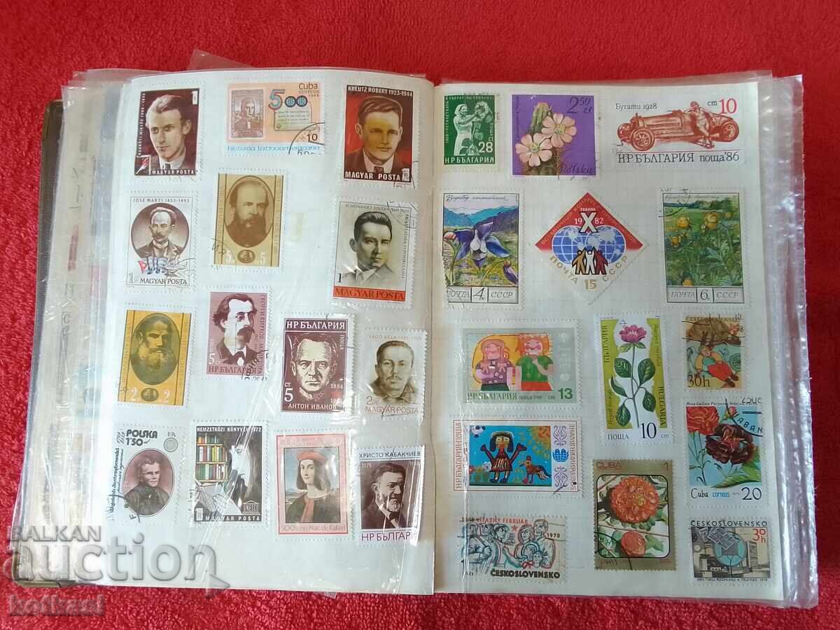 Άλμπουμ με παλιές γραμματόσημα περίπου 1311 τεμάχια - 5 Άλμπουμ με παλιές γραμματόσημα περίπου 1311 τεμάχια - 5